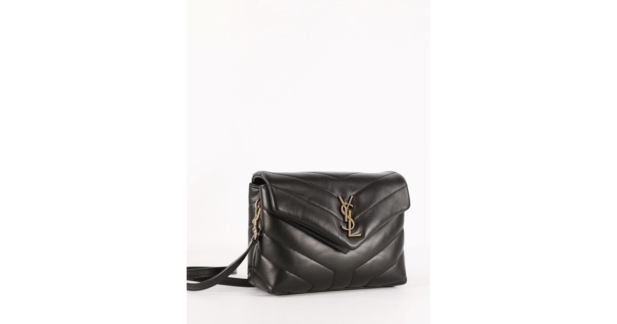 Saint Laurent Loulou Toy Bag in Black Lyst