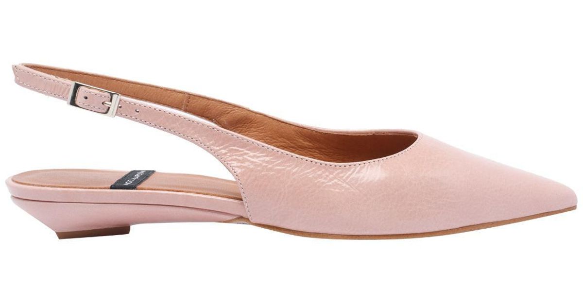 Ángel Alarcón Flat Shoes in Pink | Lyst