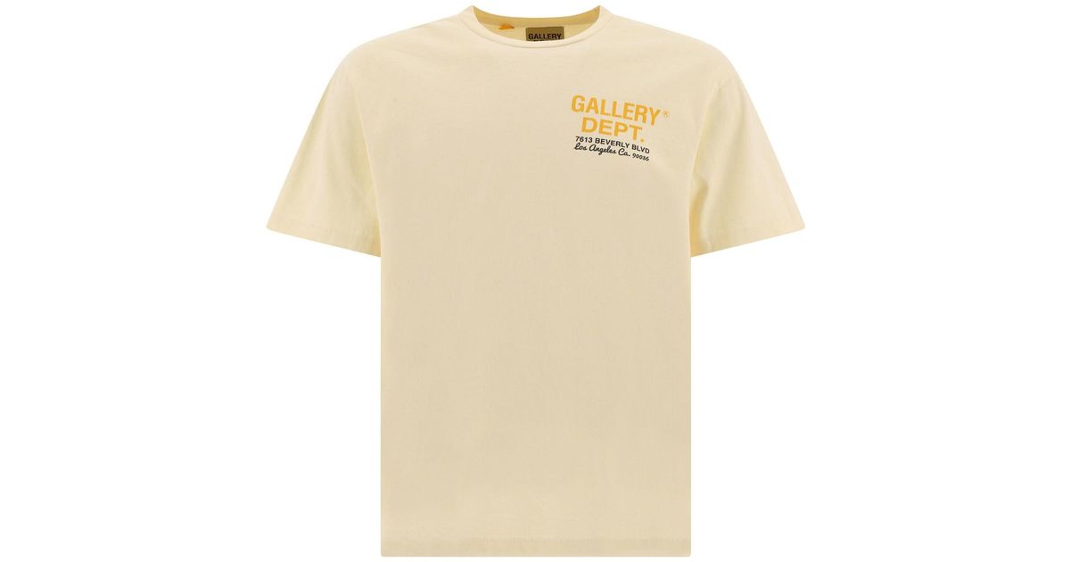 Gallery Dept. Vintage Souvenir T-Shirt Yellow