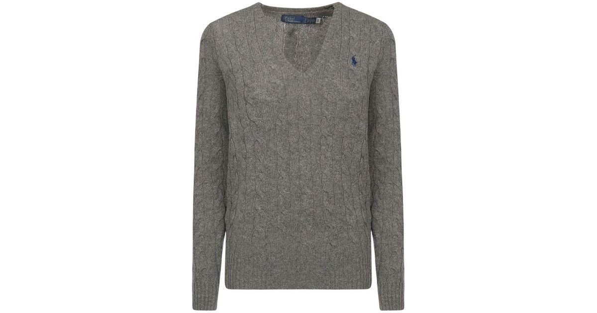 Ralph Lauren Sweaters in Grey | Lyst UK