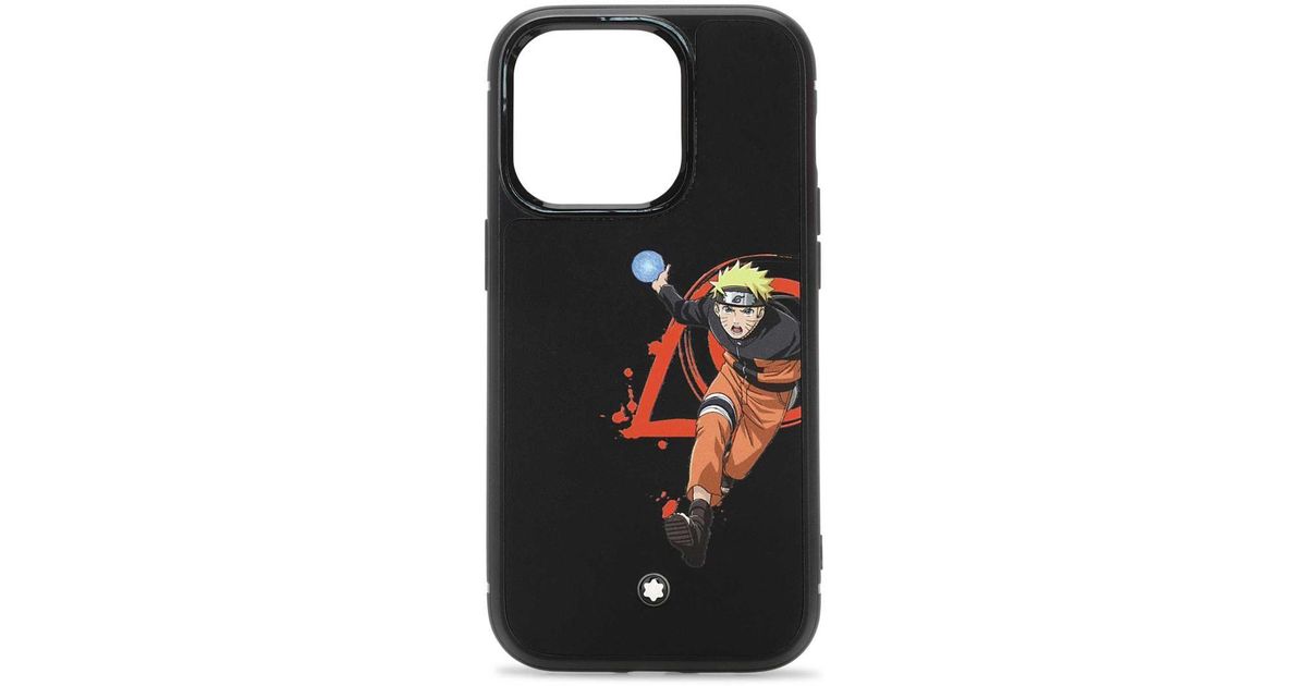 Montblanc Cover Iphone 14 Pro Naruto in Black | Lyst