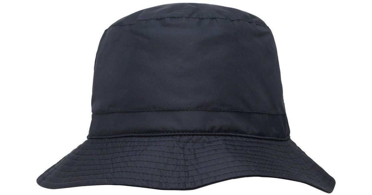 A.P.C. Synthetic Black Polyamide Hat in Blue for Men - Lyst
