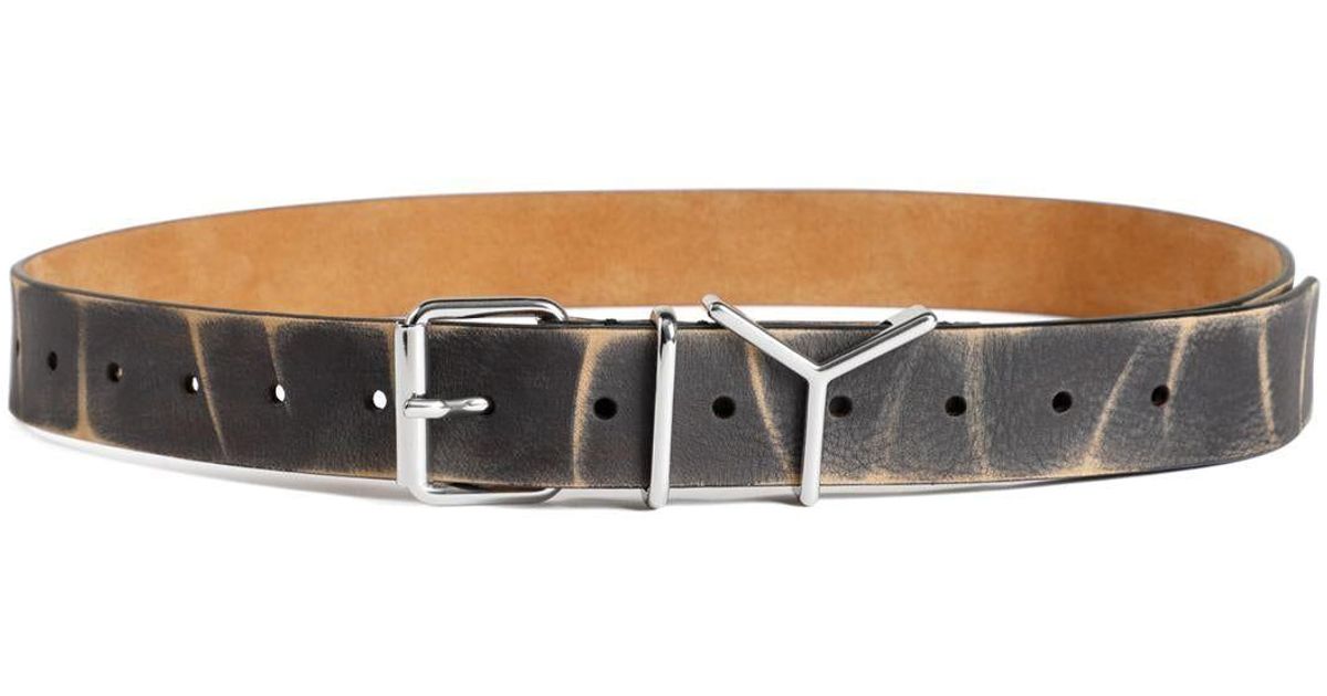 Y. Project Belt 35 Mm in Brown | Lyst