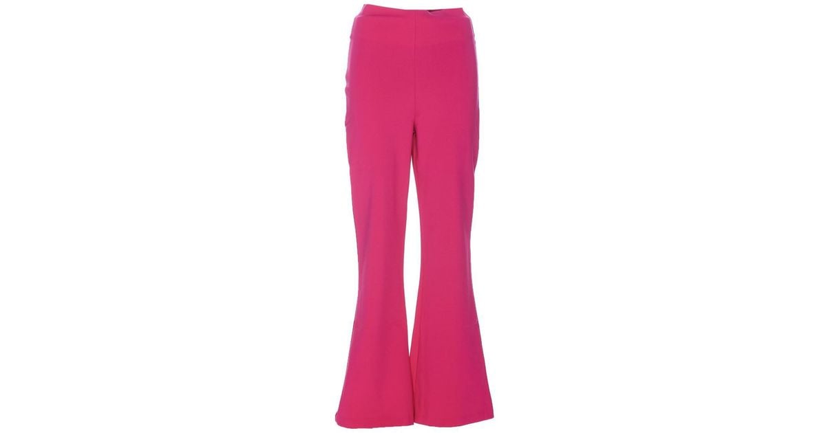 P.A.R.O.S.H. Trousers in Pink | Lyst