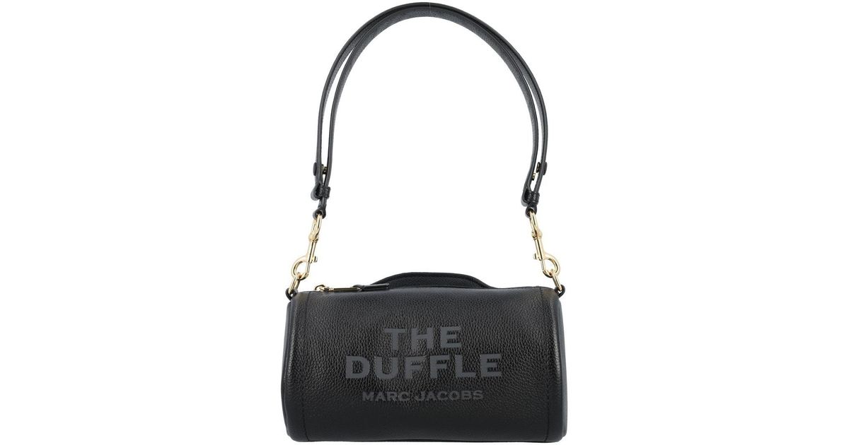 Marc Jacobs The Leather Duffle Bag in Black Lyst