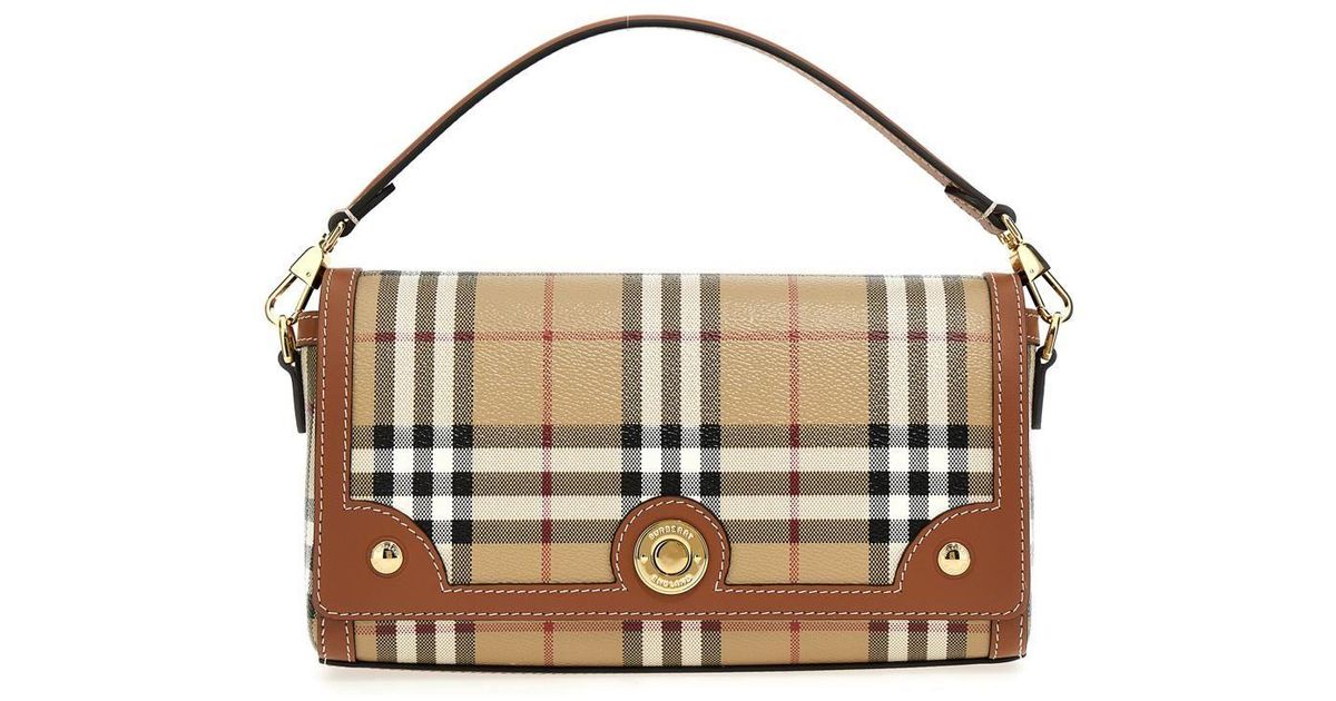 Burberry Note Crossbody Bags in Metallic Lyst