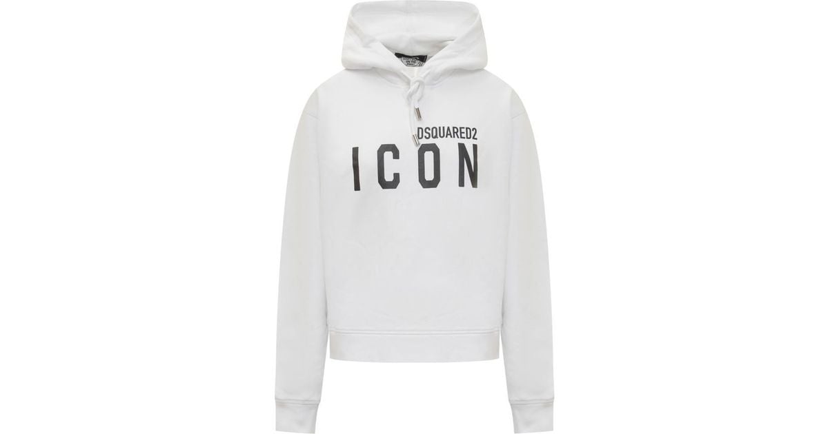 Dsquared white online hoodie