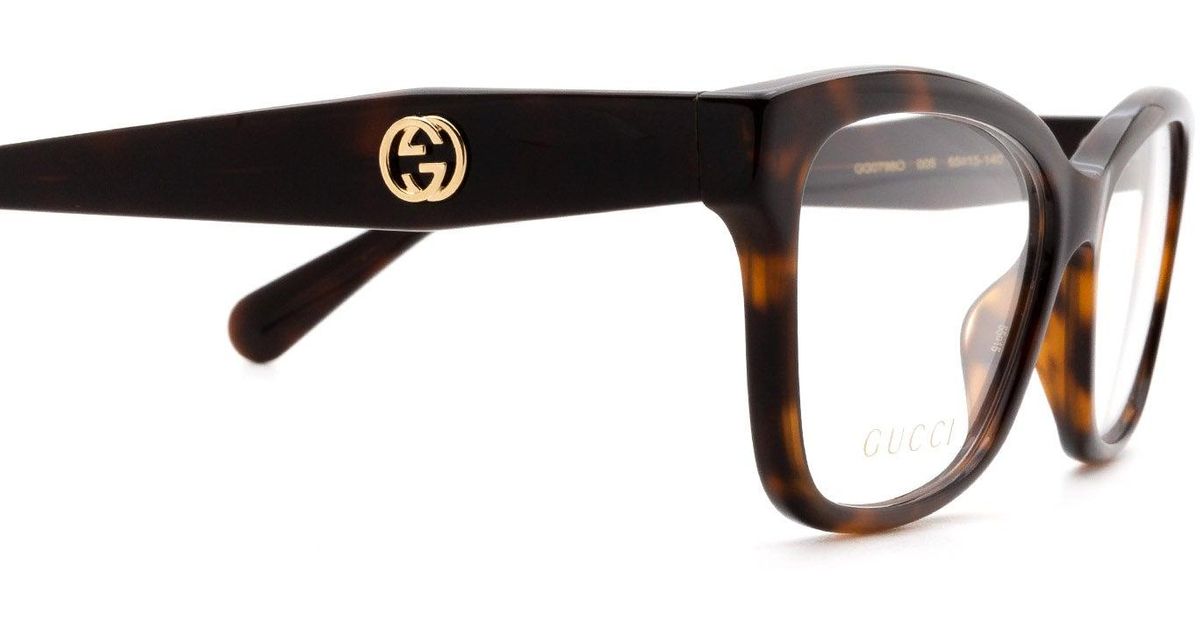 gucci women's black eyeglasses