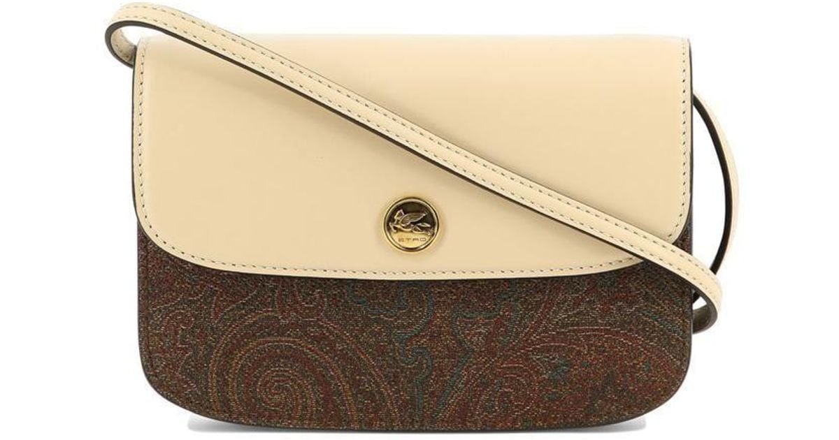 Etro Essentials Crossbody Bag in Natural Lyst