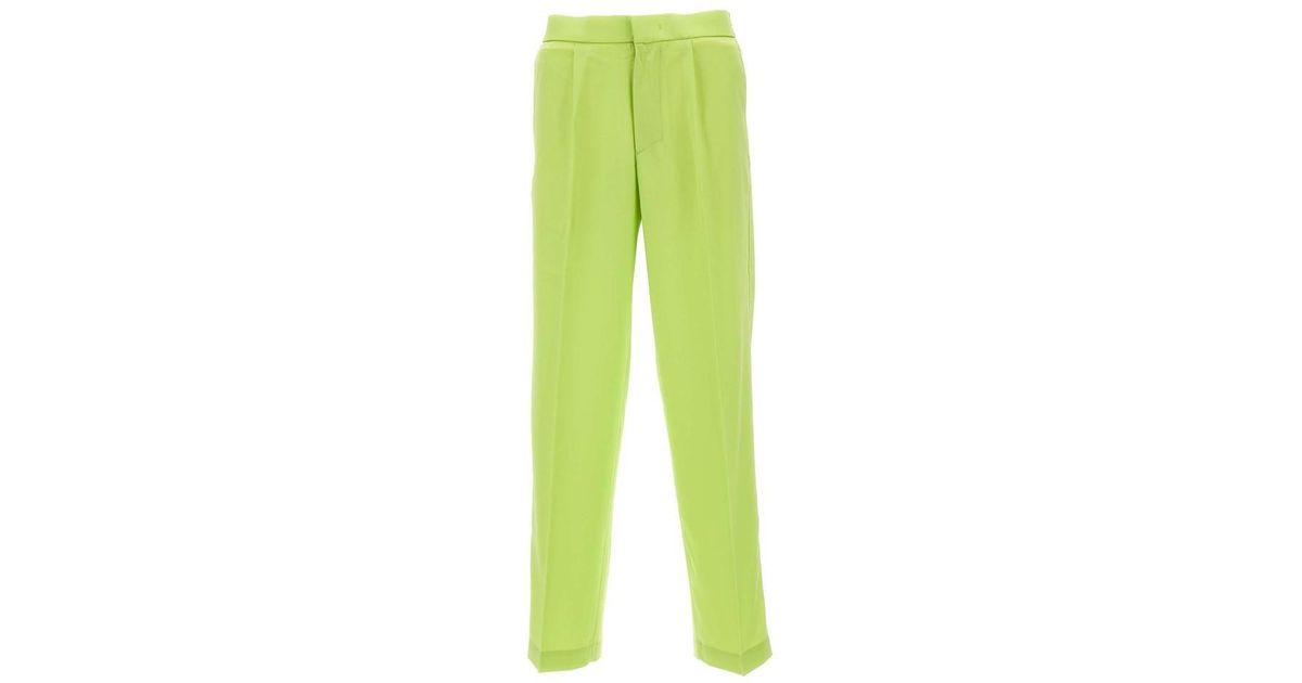 Bonsai Wool Pants in Green for Men | Lyst
