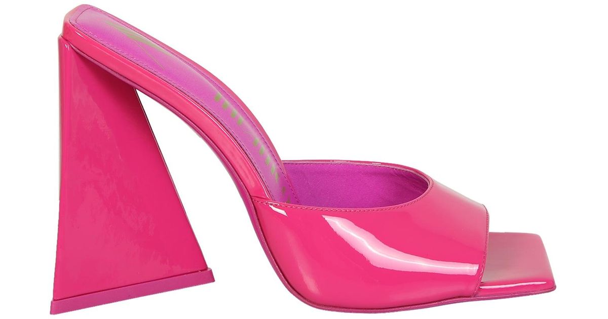 the attico devon mule pink