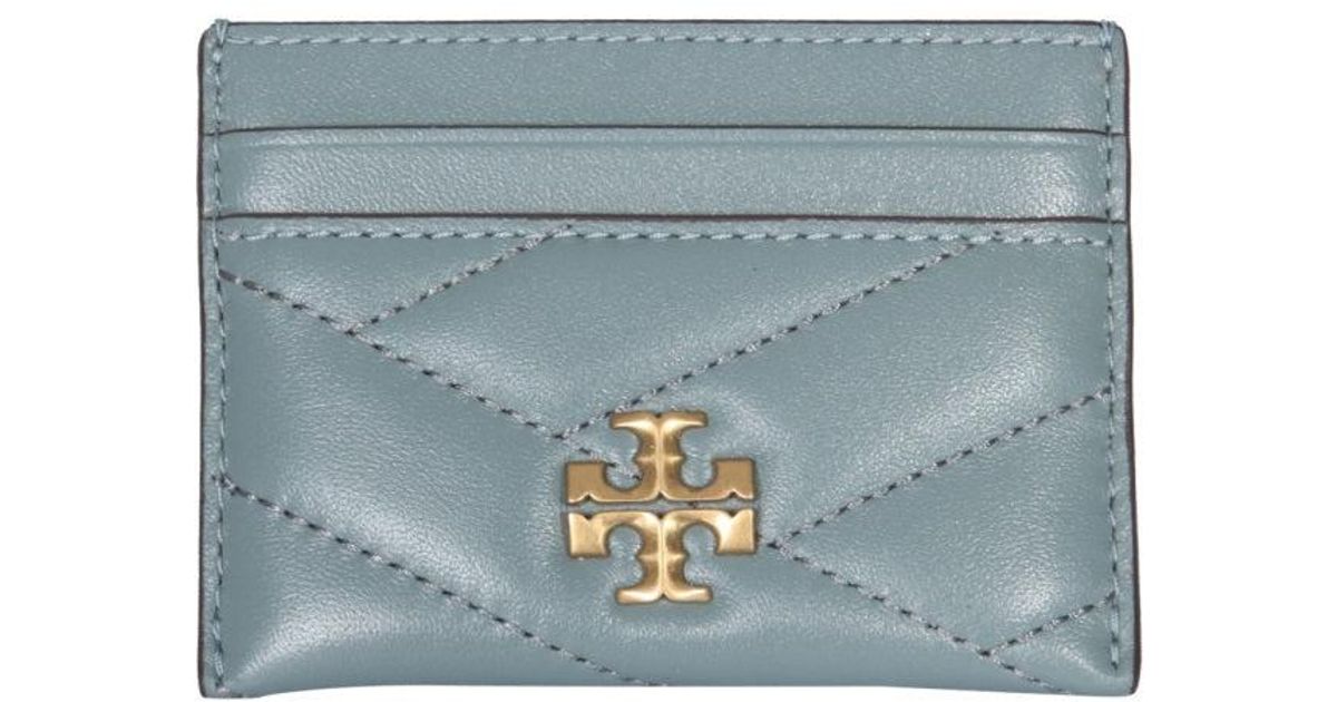 Tory Burch Leather Kira" Card Holder in Blue Lyst