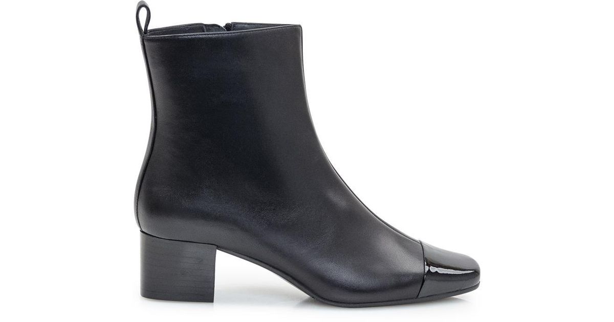 CAREL PARIS Estime Ankle Boots in Black Lyst
