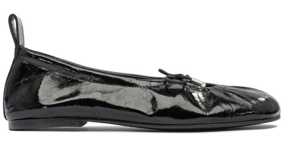 Alohas Rosalind Onix Leather Ballet Flats in Black | Lyst