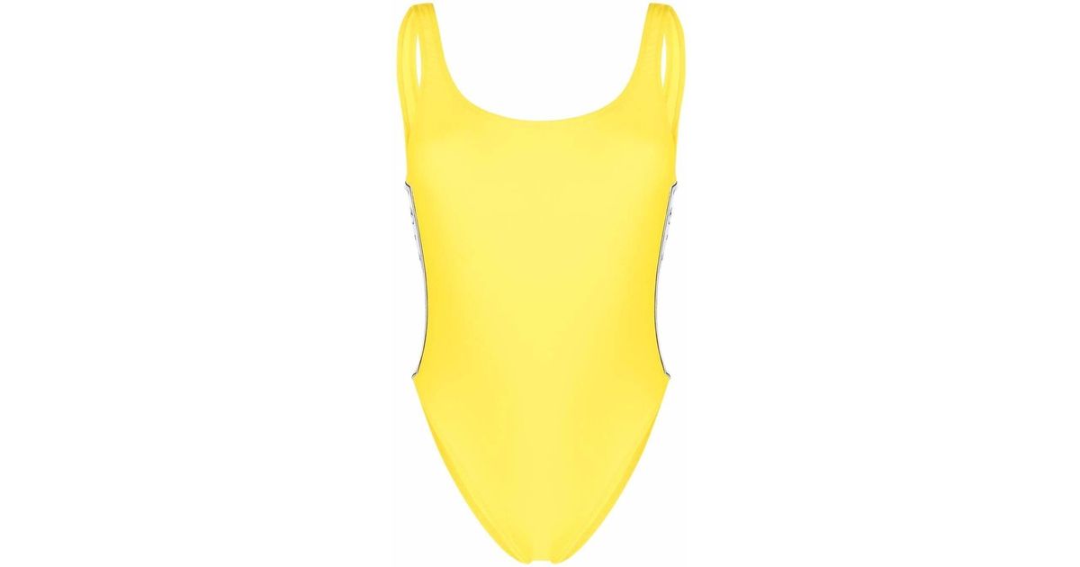 Chiara Ferragni Synthetic Kids One-piece Yellow Stretch Fabric Swimsuit ...