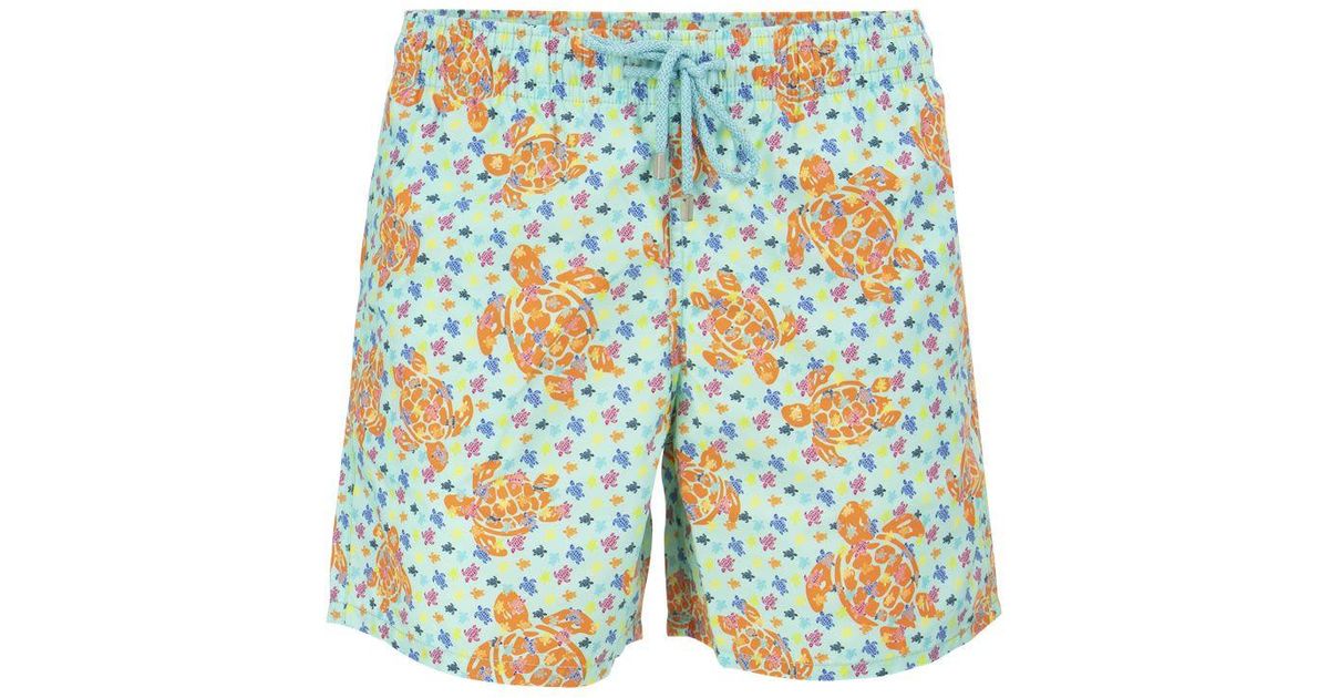 Vilebrequin Synthetic Men's Swimwear Micro Macro Ronde Des Tortues in