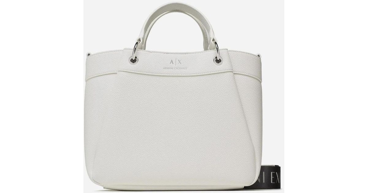 Armani Exchange Bags. in White | Lyst