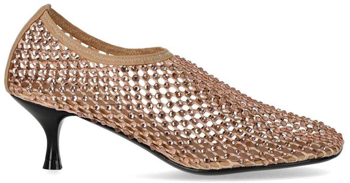 Strategia Jewels Sand Pumps in Brown | Lyst