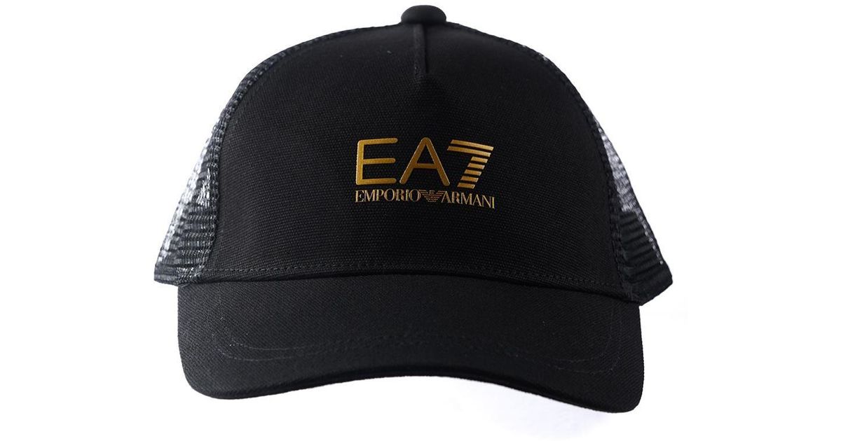 EA7 Emporio Armani Ea7 Hat in Black for Men | Lyst