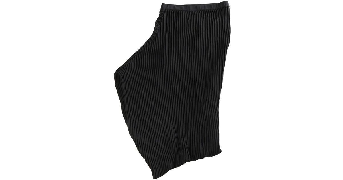 スカート ISSEY MIYAKE 'Stream' skirt Black Issey Miyake Stream Skirts Black | Wanan Luxury