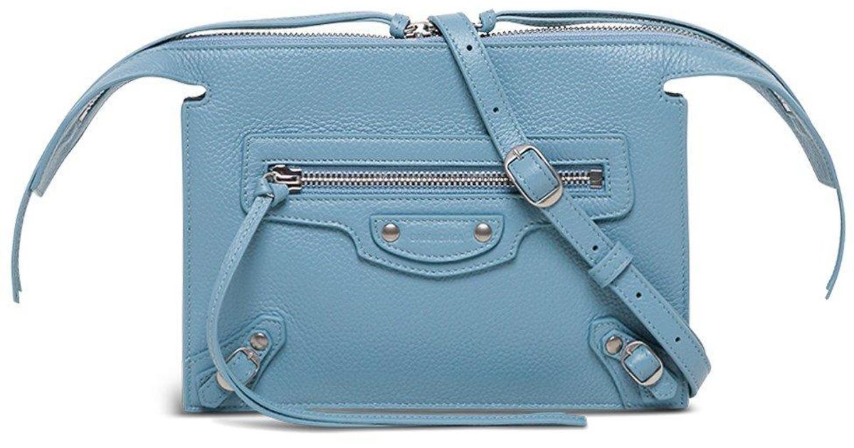 balenciaga neo classic mini leather crossbody bag