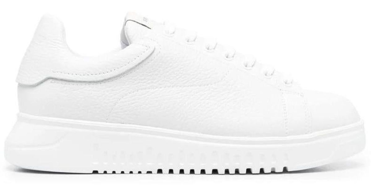 Emporio Armani Sneakers White for Men | Lyst