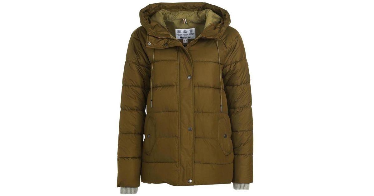Barbour Coastal Collection Tidepool Quilted Jacket in Green | Lyst