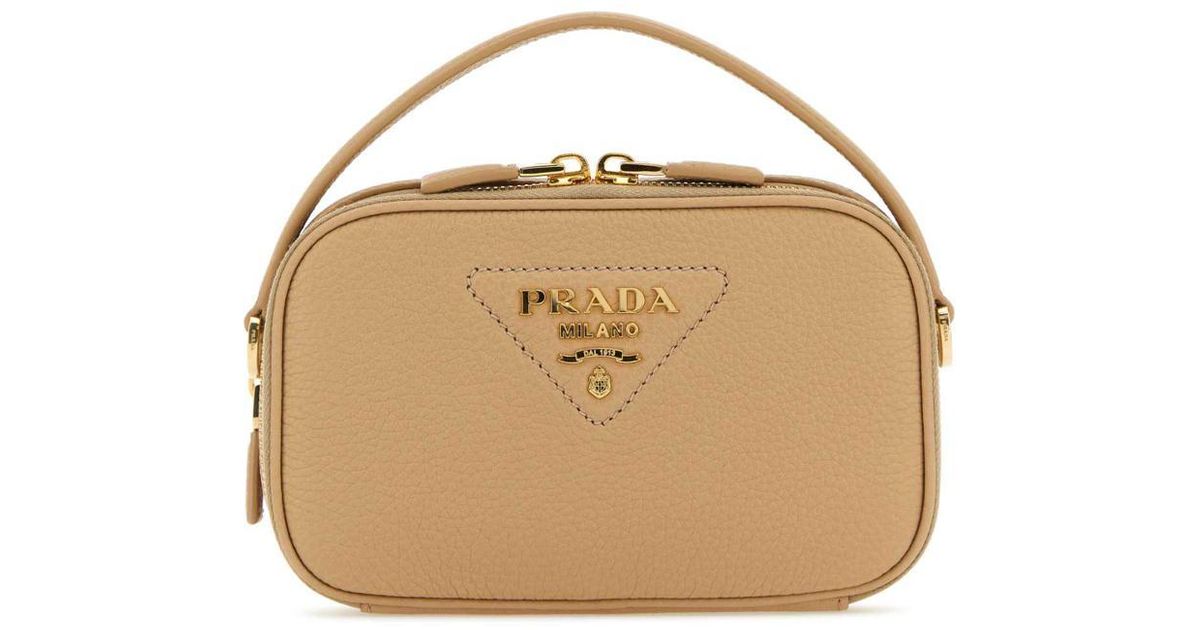 Prada camera bag on sale beige