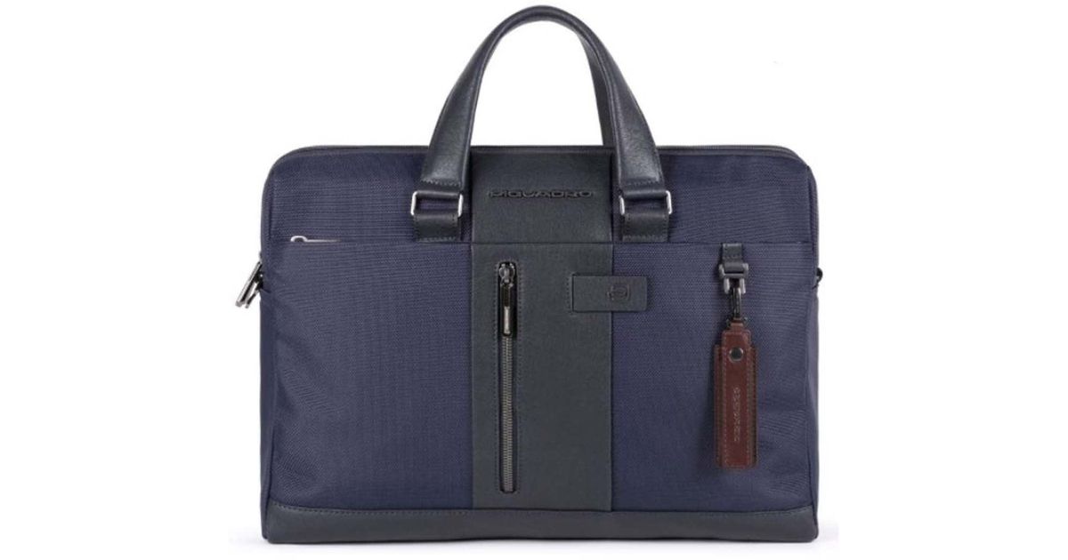 Piquadro Leather Bags.. Blue for Men | Lyst