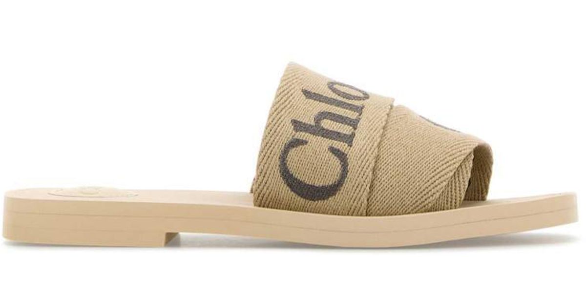 chloé sneakers scooty beige