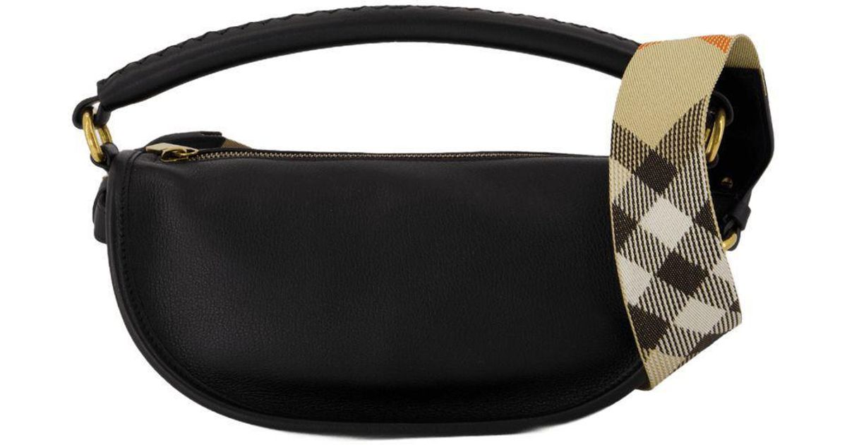 ショルダーバッグ・ポシェット Burberry B-Clip Shoulder Bag - Burberry - Leather - Black Burberry B-Clip Shoulder Bag in Black | Lyst Canada