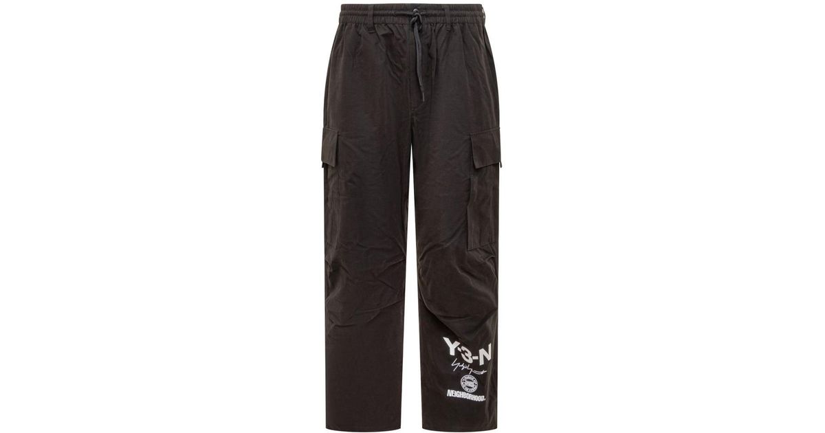 Adidas Y-3 X Nhbd X Dainese Cargo Pants With Y-3 Neighborhood Logo in ...