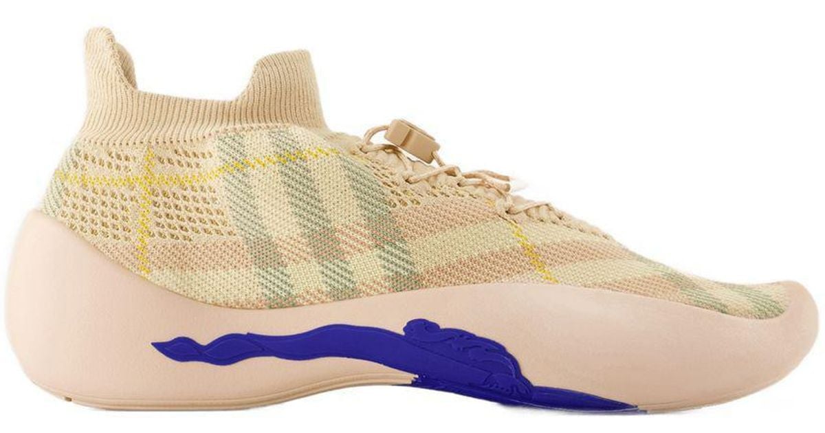 スニーカー Burberry Neptune Sneakers - Burberry - Synthetic - Pink Neptune Sneakers - Burberry - Synthetic - Pink