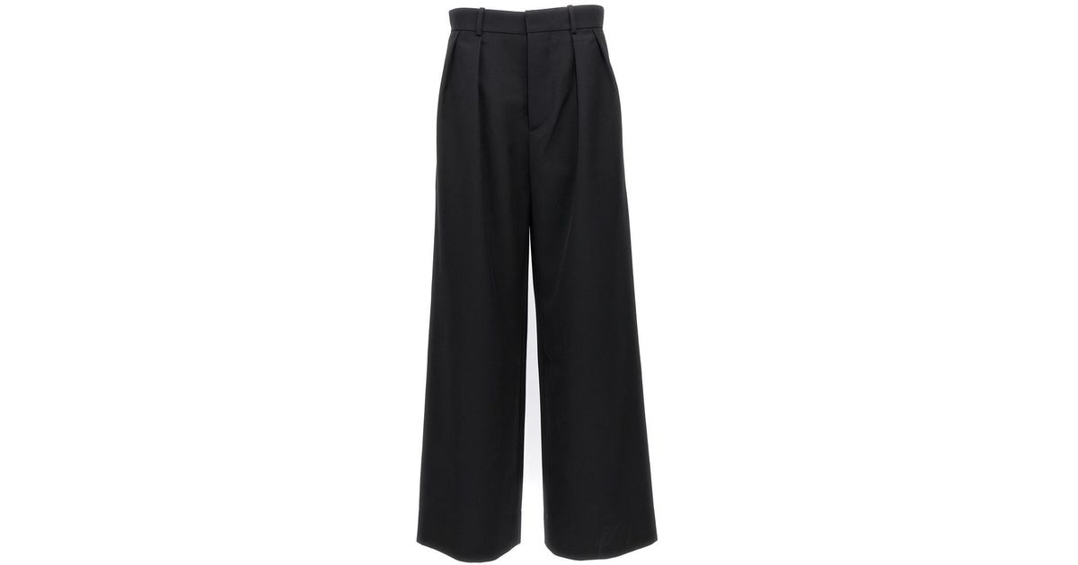 Wardrobe NYC Low Rise' Pants in Black | Lyst