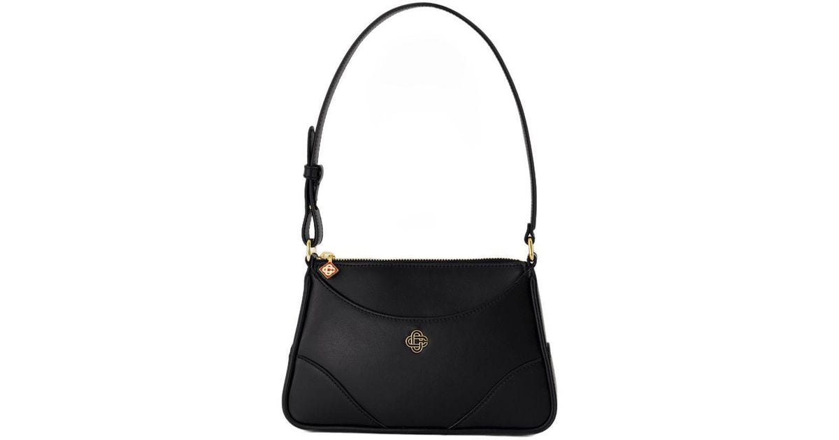 ショルダーバッグ・ポシェット Casablanca Jeanne B Shoulder Bag - Leather - Black Casablanca Jeanne B Leather Shoulder Bag | Black | FARFETCH LB