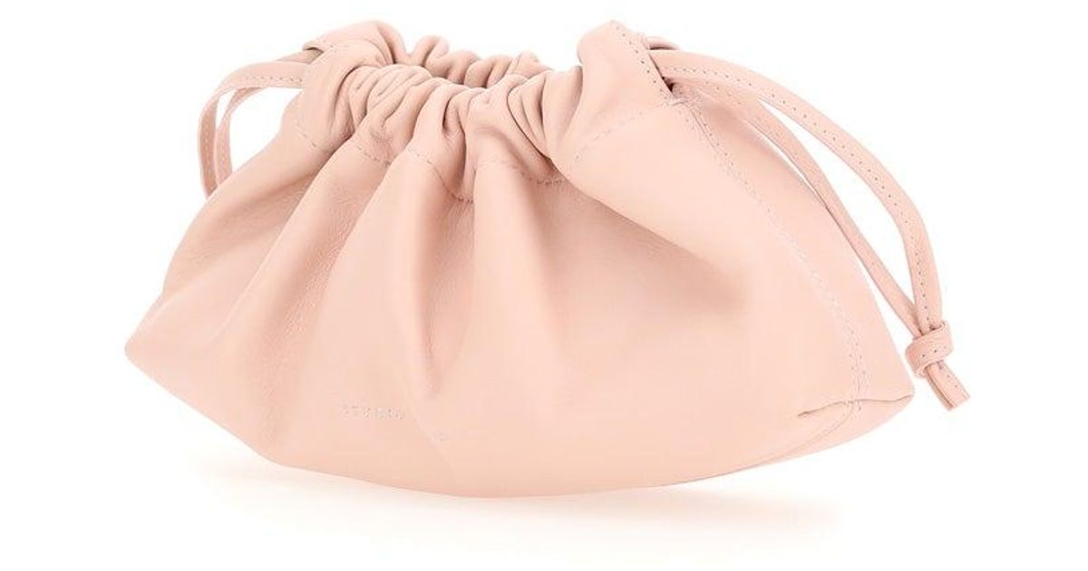 STUDIO AMELIA Leather Clutches in Pink - Lyst
