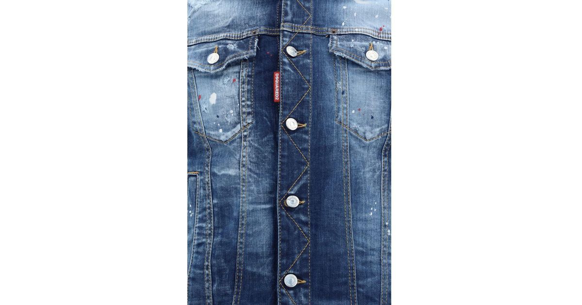 DSquaredÂ² Coats in Blue for Men | Lyst