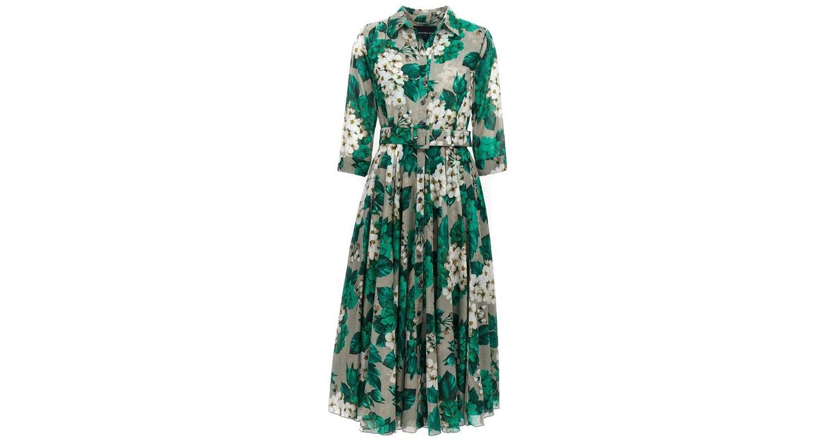 Samantha Sung Aster Dresses in Green | Lyst