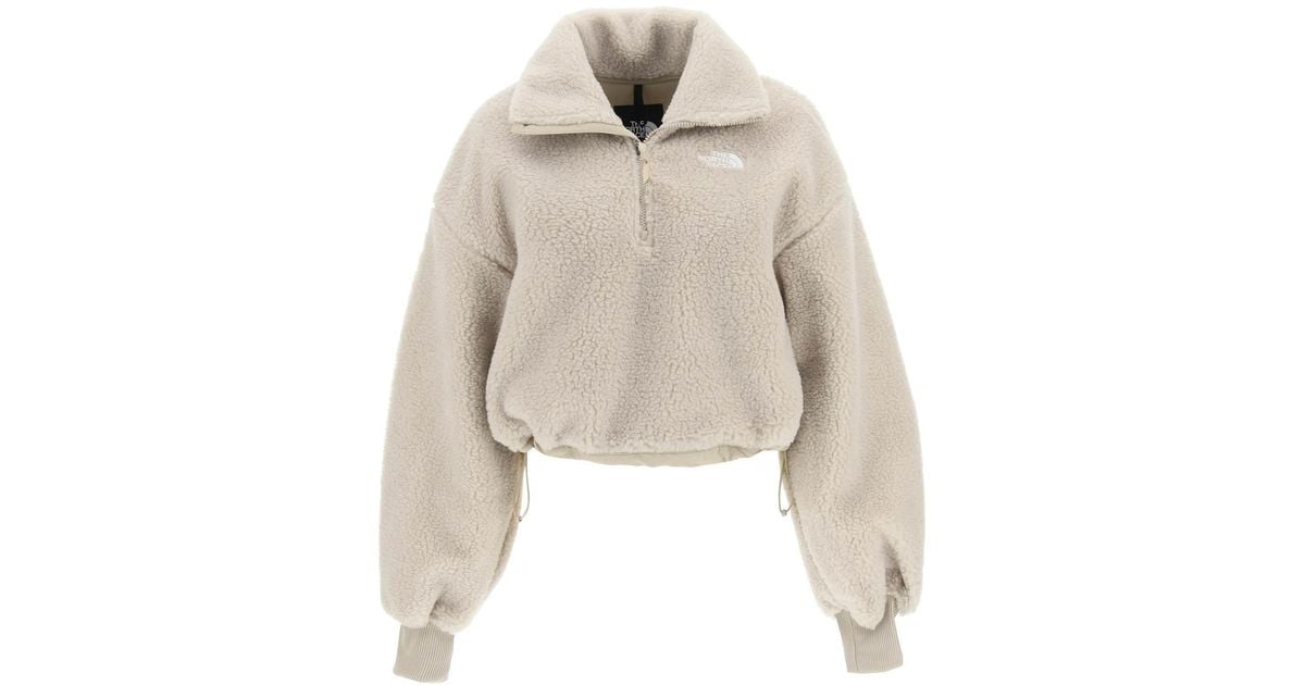 The North Face Sherpa Platte Fleece Jacket in Natural Lyst Canada