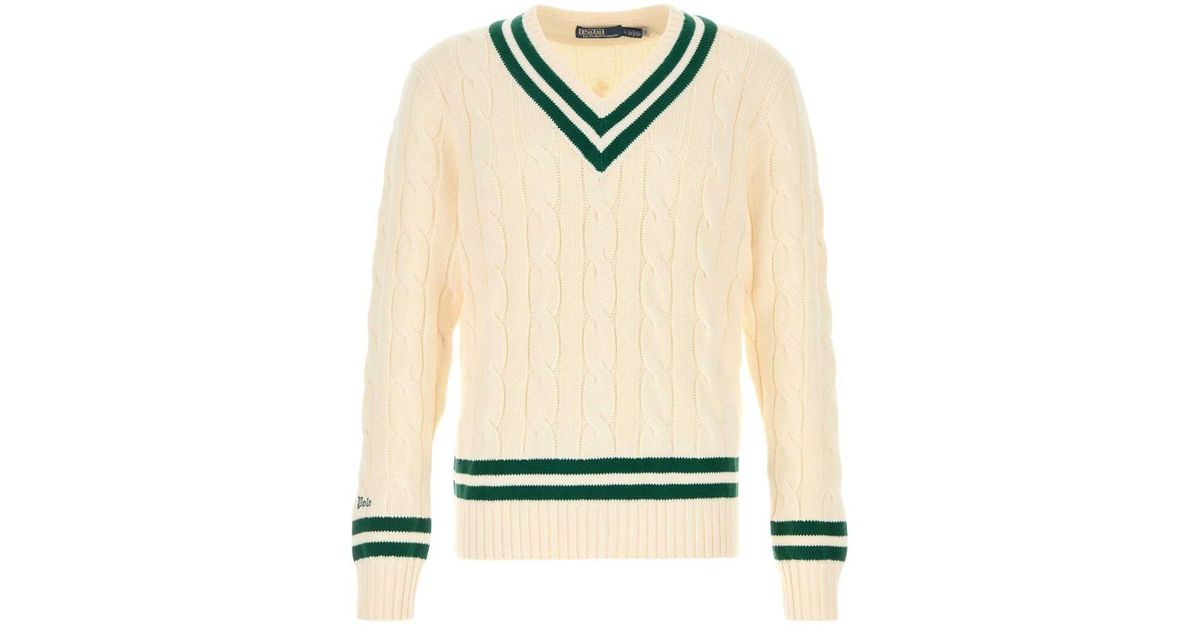 Polo Ralph Lauren Men's Knit Lined Full Grain Goat Leather