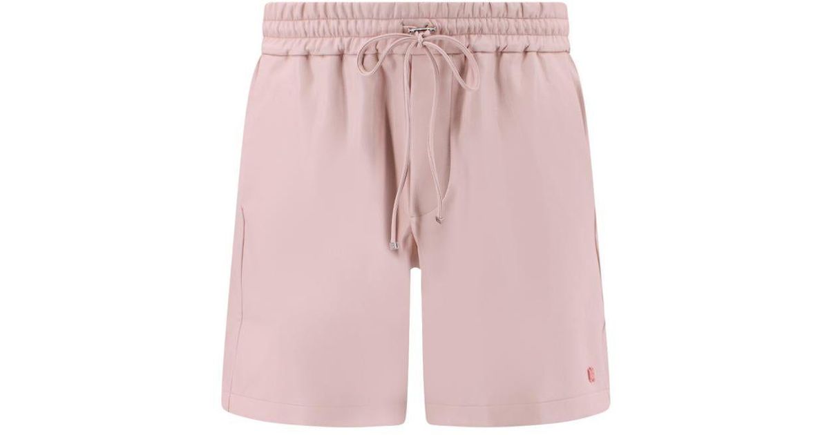 Amiri Bermuda Shorts in Pink for Men Lyst
