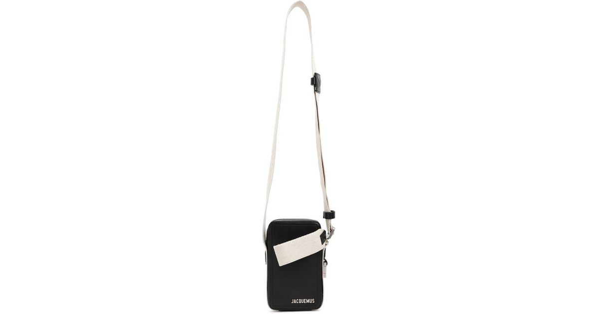 Jacquemus La Cuerda Vertical Bag in White for Men | Lyst