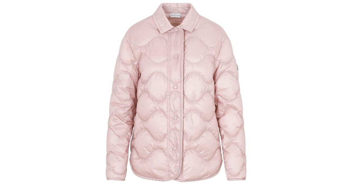 Pink moncler shirt sale
