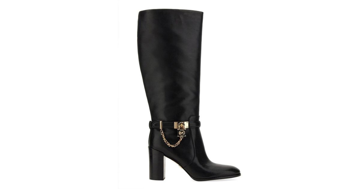 MICHAEL Michael Kors Hamilton Boot in Black Lyst