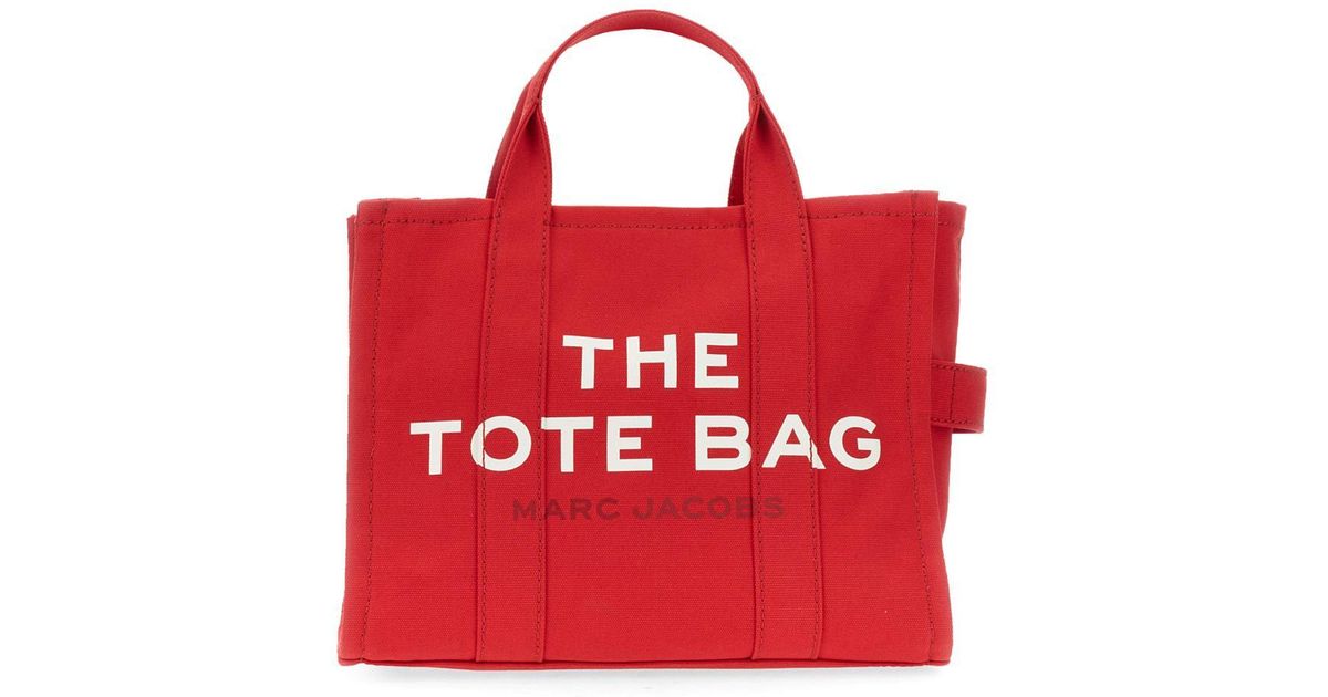 Marc Jacobs The Tote Medium Bag in Red | Lyst