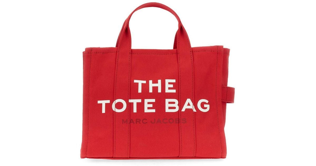 Marc Jacobs The Tote Medium Bag In Red Lyst 1395