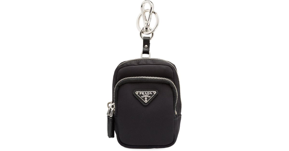 prada backpack keychain