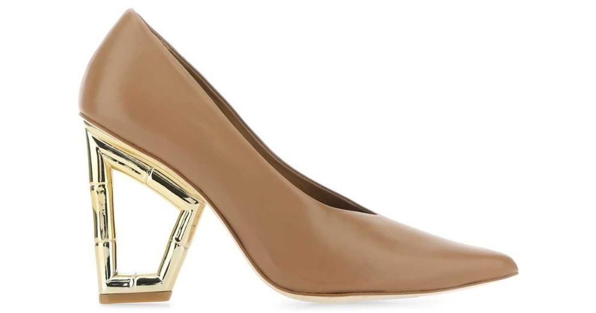 Cult Gaia Heeled Shoes in Natural | Lyst