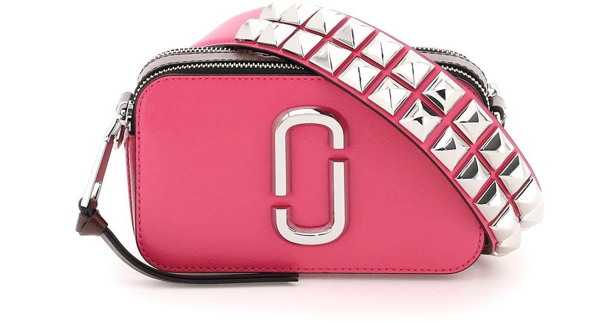 Marc Jacobs Fuchsia Snapshot Bag in Pink