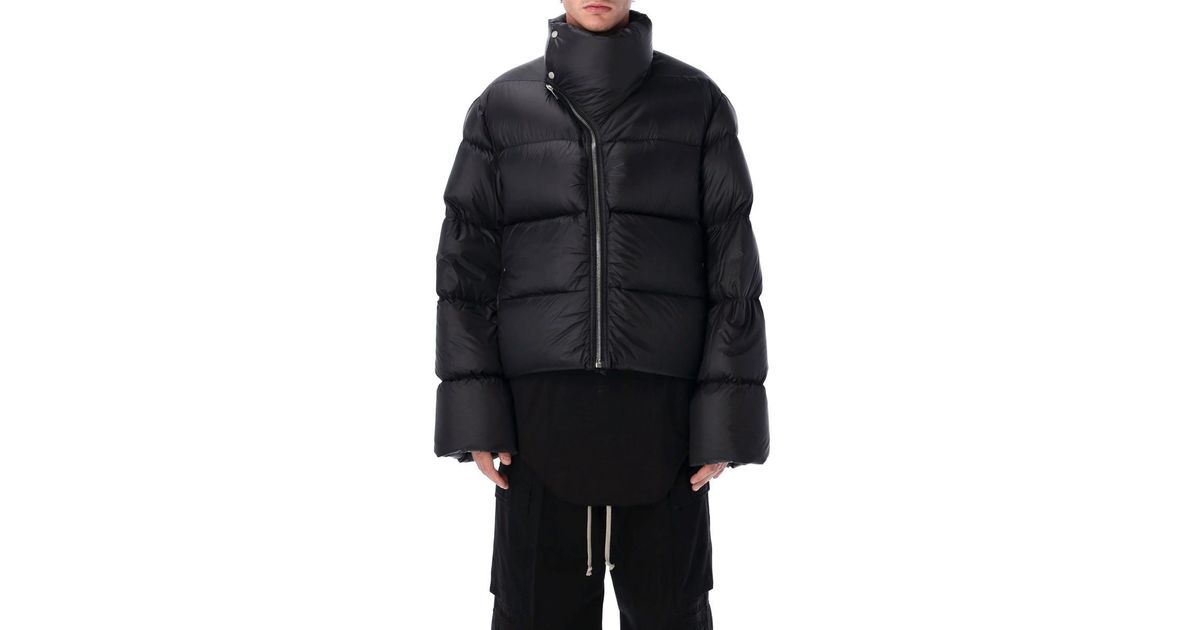 Rick Owens Turtle Jacket in Bosco main image 1